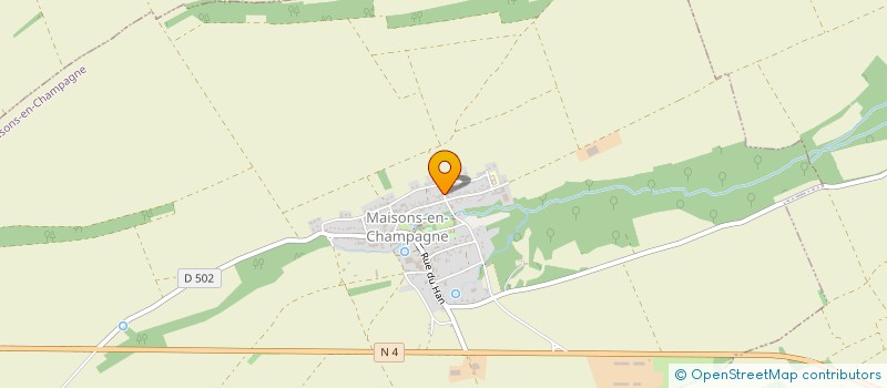 localisation de l'entreprise LA CHEVRUE  LOISY-SUR-MARNE