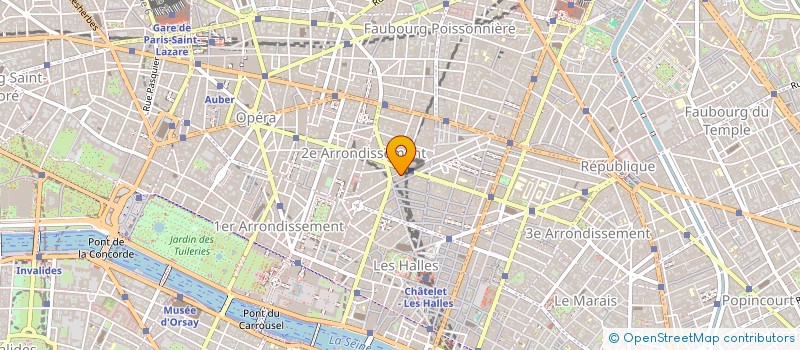 localisation de l'entreprise LA CHICA PRODUCTION  PARIS