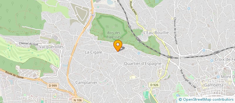 localisation de l'entreprise LA CHICHARRA  NIMES