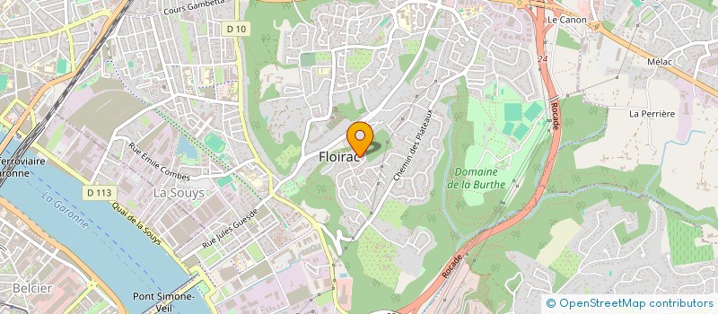 localisation de l'entreprise LA CHIGNOLE à FLOIRAC