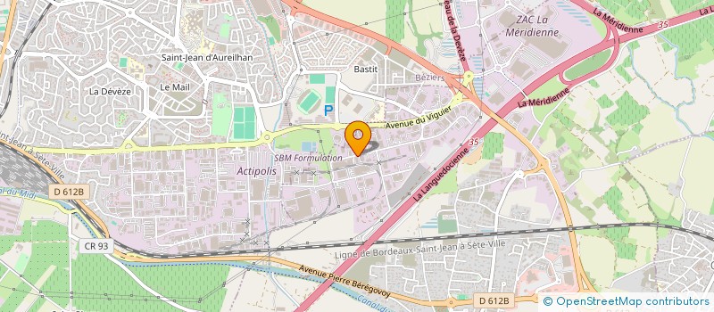 localisation de l'entreprise LA CHILL ZONE  VILLENEUVE-LES-BEZIERS