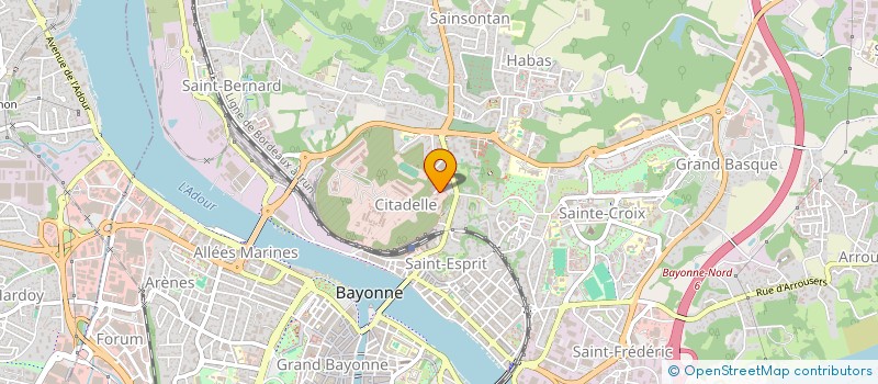 localisation de l'entreprise LA CHIMERE à BAYONNE