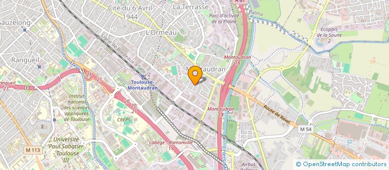 localisation de l'entreprise LA CHINE à TOULOUSE