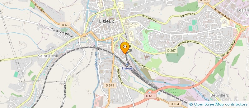 localisation de l'entreprise LA CHINE CHEZ VOUS LISIEUX NORMANDIE à LISIEUX