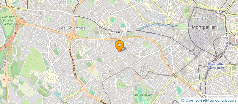 localisation de l'entreprise LA CHINOISE DE LA FIGAIRASSE à MONTPELLIER