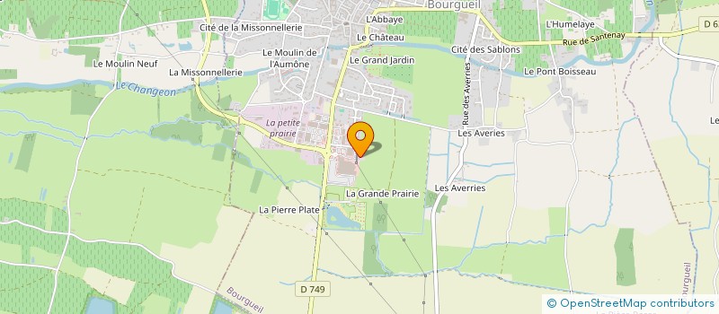 localisation de l'entreprise LA CHINONAISE à BOURGUEIL