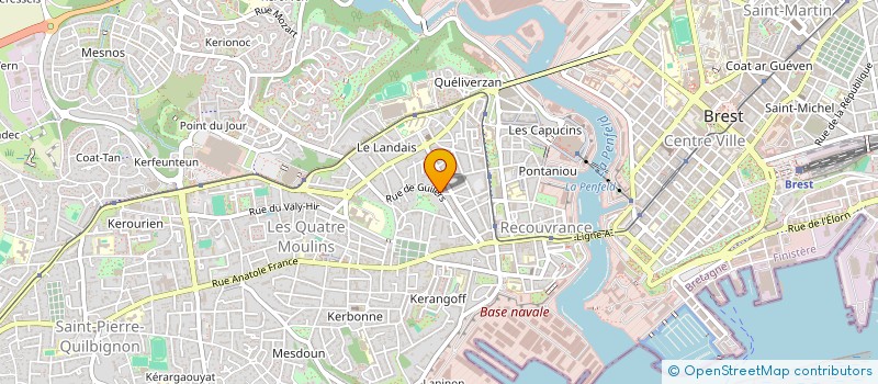 localisation de l'entreprise LA CHIQ TEAM 4L à BREST