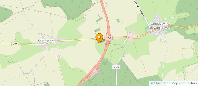 localisation de l'entreprise LA CHIRMONAISE A CHEVAL  CRANTENOY