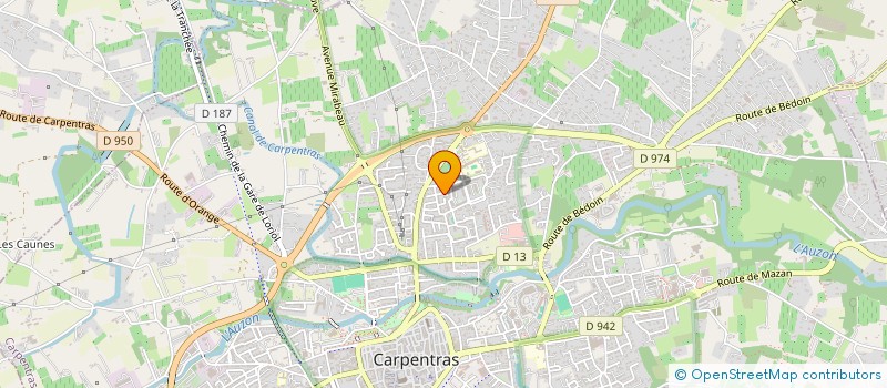 localisation de l'entreprise LA CHOCOLATERIE à CARPENTRAS