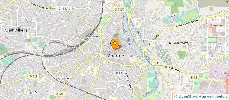 localisation de l'entreprise LA CHOCOLATERIE à CHARTRES