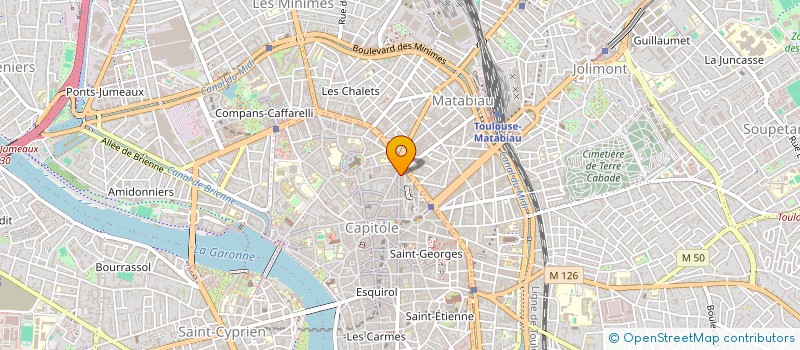 localisation de l'entreprise LA CHOCOLATERIE DE CHARLIE à TOULOUSE