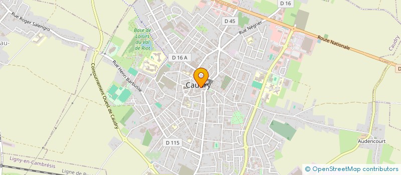 localisation de l'entreprise LA CHOCOLATERIE DU MUSEE  CAUDRY