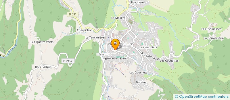 localisation de l'entreprise LA CHONCHONNADE à VILLARD-DE-LANS