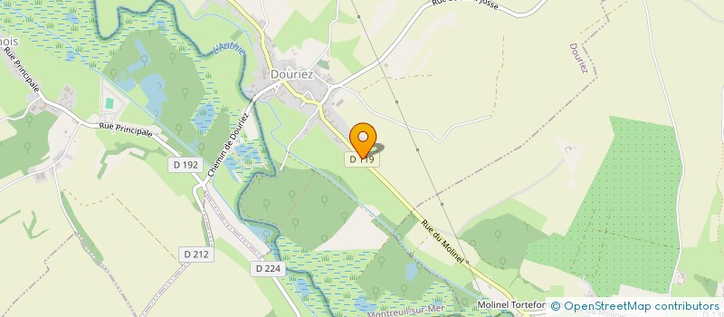 localisation de l'entreprise LA CHORALE DE L'AMITIE  DOURIEZ