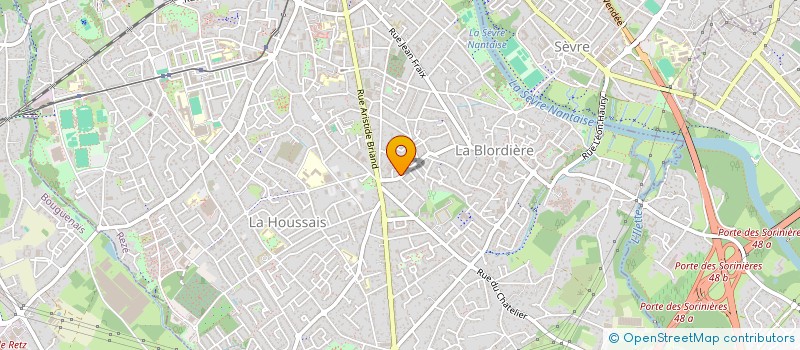 localisation de l'entreprise LA CHORALE SANS NOM à REZE