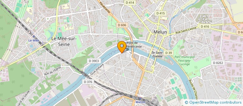 localisation de l'entreprise LA CHOUANNERIE à MELUN