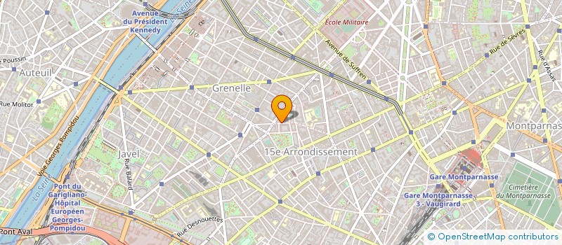 localisation de l'entreprise LA CHOUETTE à PARIS
