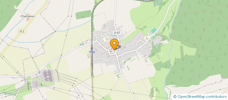 localisation de l'entreprise LA CHOUETTE  VIGY