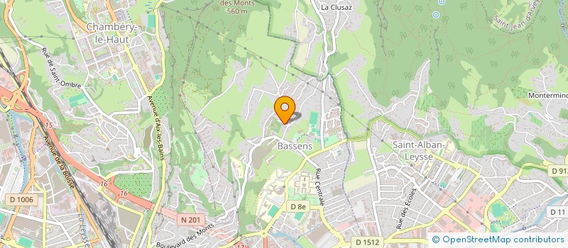 localisation de l'entreprise LA CHOUETTE FAMILLE  BASSENS