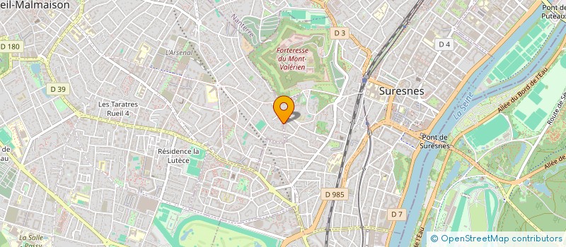 localisation de l'entreprise LA CHOUETTE VALERIENNE à RUEIL-MALMAISON