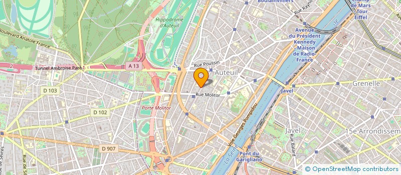 localisation de l'entreprise LA CHOUETTERIE  PARIS