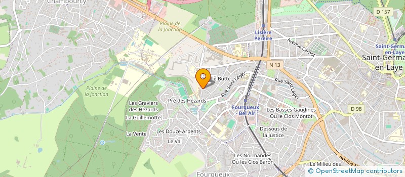 localisation de l'entreprise LA CHOUX FAMILY COMPANY  SAINT-GERMAIN-EN-LAYE