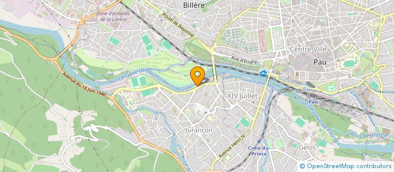 localisation de l'entreprise LA CHRISALIE  JURANCON