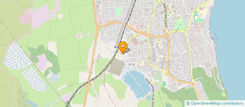localisation de l'entreprise LA CHRYSALIDE DE MARTIGUES à ISTRES