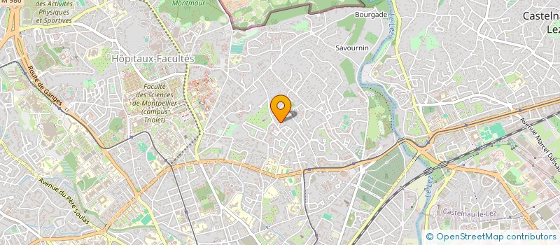 localisation de l'entreprise LA CHRYSALLIS à MONTPELLIER