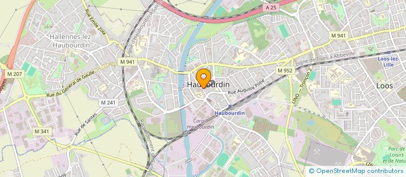 localisation de l'entreprise LA CHTIT' POUSSE à HAUBOURDIN