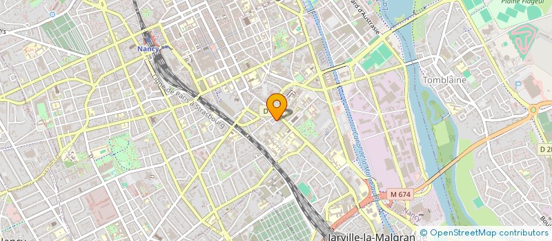 localisation de l'entreprise LA CHUTEDEPRIX  NANCY