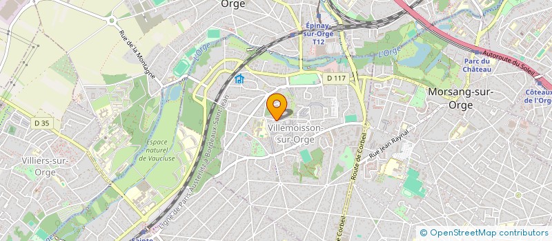 localisation de l'entreprise LA CIBLE DE VILLEMOISSON à VILLEMOISSON-SUR-ORGE