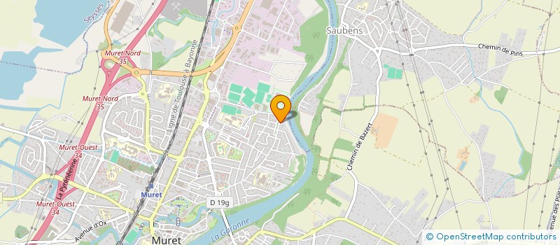 localisation de l'entreprise LA CIBLE MAZERIENNE à MAZERES