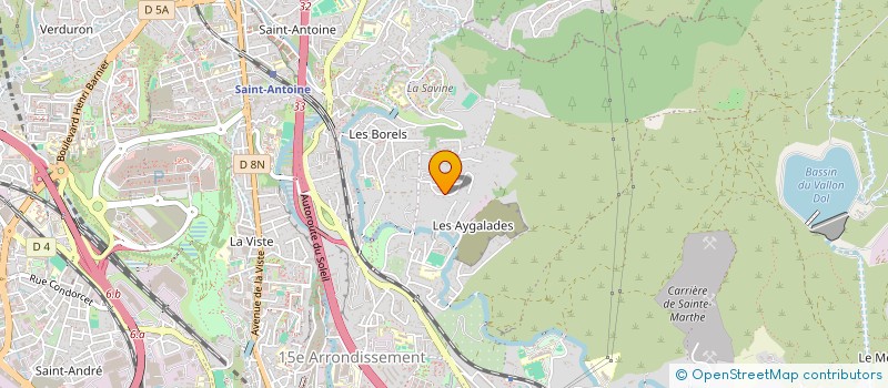 localisation de l'entreprise LA CIBOLA à MARSEILLE