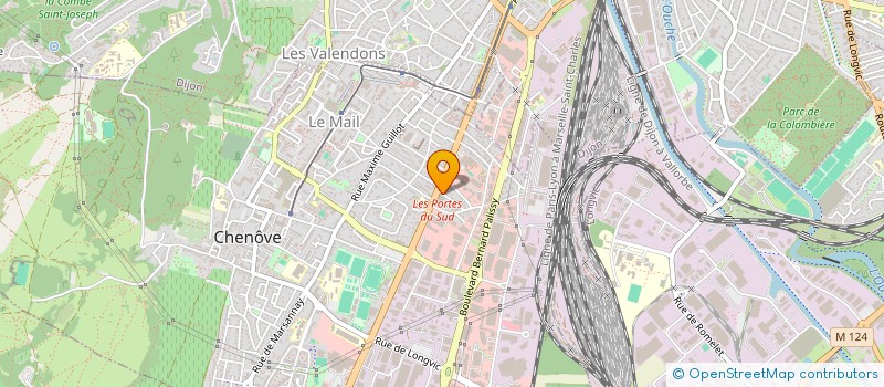 localisation de l'entreprise LA CICCIOLINA à CHENOVE