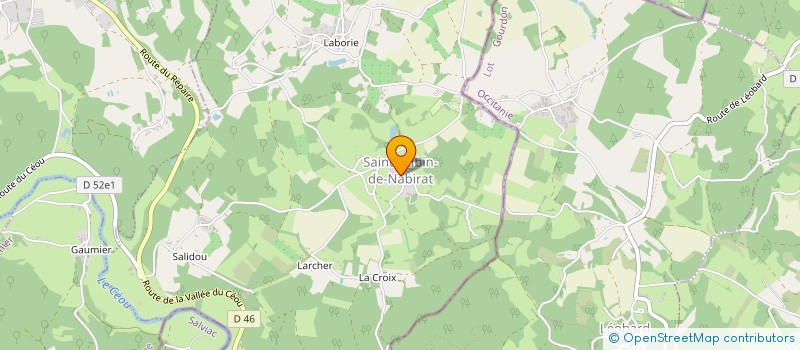 localisation de l'entreprise LA CICONIA  SAINT-AUBIN-DE-NABIRAT