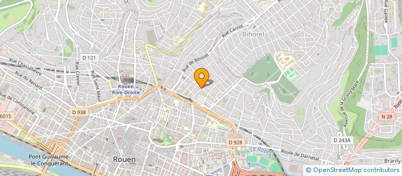 localisation de l'entreprise LA CIDRERIE à ROUEN