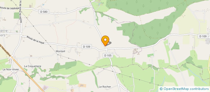 localisation de l'entreprise LA CIDRERIE  SAINT-PIERRE-LANGERS