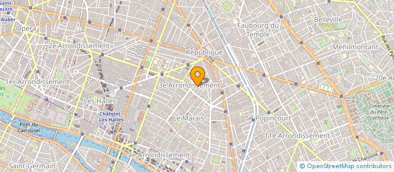 localisation de l'entreprise LA CIE COURTOUJOURS  PARIS