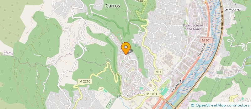 localisation de l'entreprise LA CIE DE PRISCA à CARROS