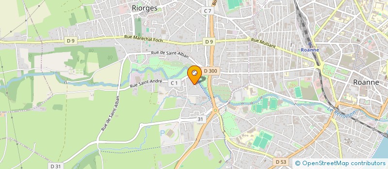 localisation de l'entreprise LA CIE VW N'AIR à RIORGES