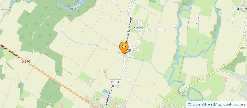 localisation de l'entreprise LA CIGALE  SAINT-GERVAIS-EN-VALLIERE