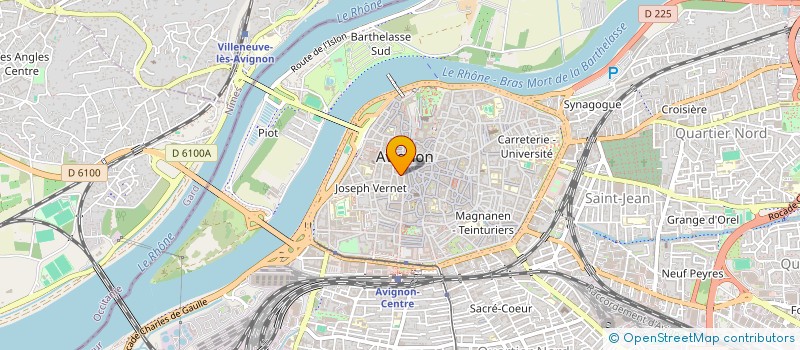 localisation de l'entreprise LA CIGALE à AVIGNON