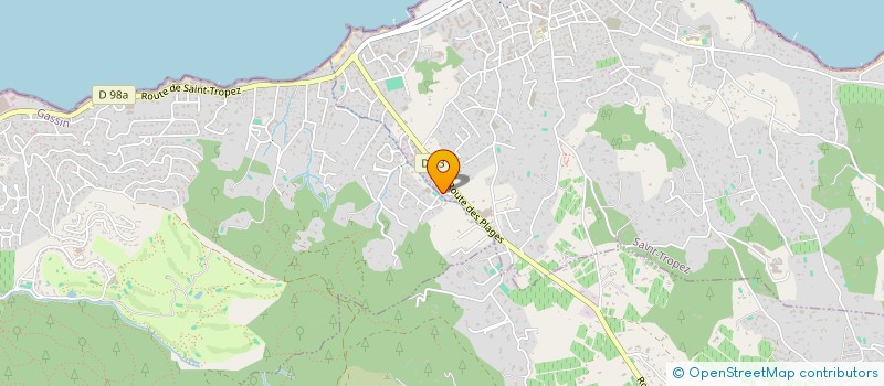 localisation de l'entreprise LA CIGALE à SAINT-TROPEZ