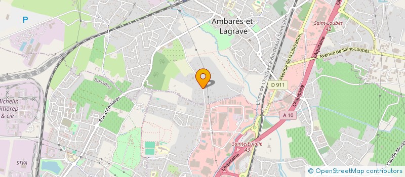 localisation de l'entreprise LA CIGALIERE  AMBARES-ET-LAGRAVE