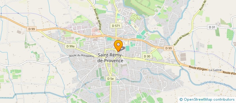 localisation de l'entreprise LA CIGALIERE DE SAINT REMY à SAINT-REMY-DE-PROVENCE