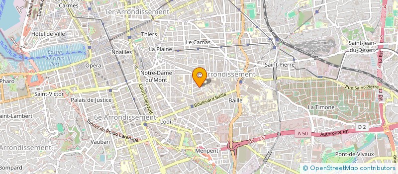 localisation de l'entreprise LA CIGOGNE à MARSEILLE