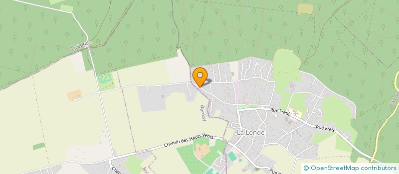 localisation de l'entreprise LA CIGOGNE  LA LONDE