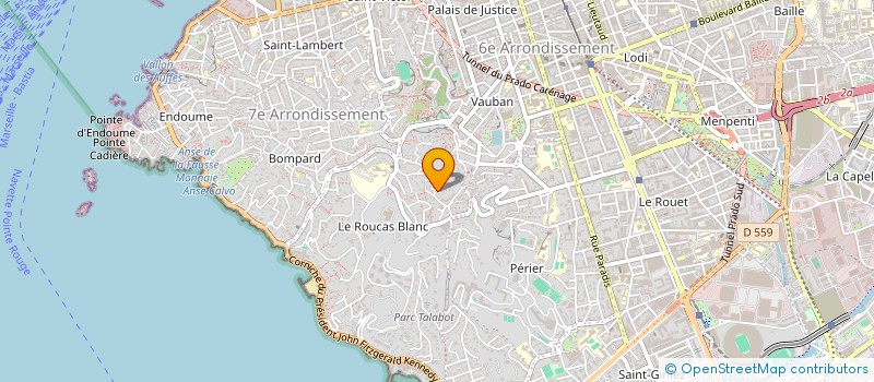 localisation de l'entreprise LA CIGOGNE à MARSEILLE