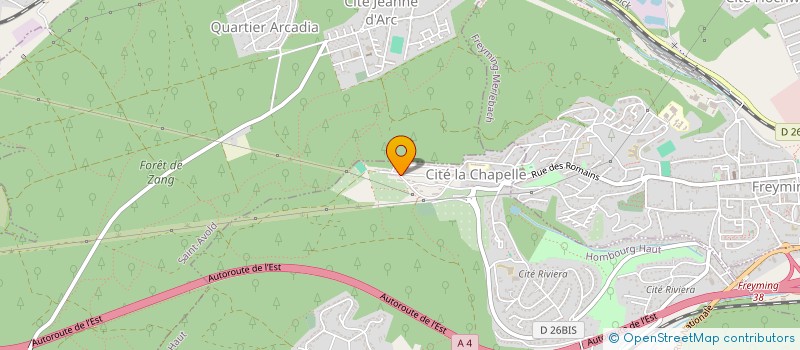 localisation de l'entreprise LA CIGOGNE A PAIN à HOMBOURG-HAUT